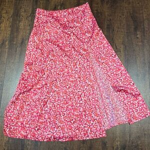 Dynamite satin skirt